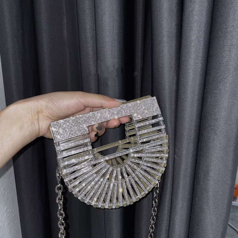 Clutch Gaia Arco Acrilico