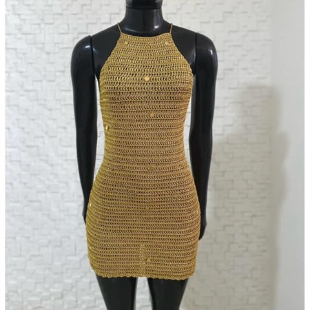 Vestido Natasha Crochet