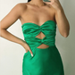 Vestido Longo de Cetim