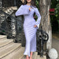 Vestido Maxi Cetim
