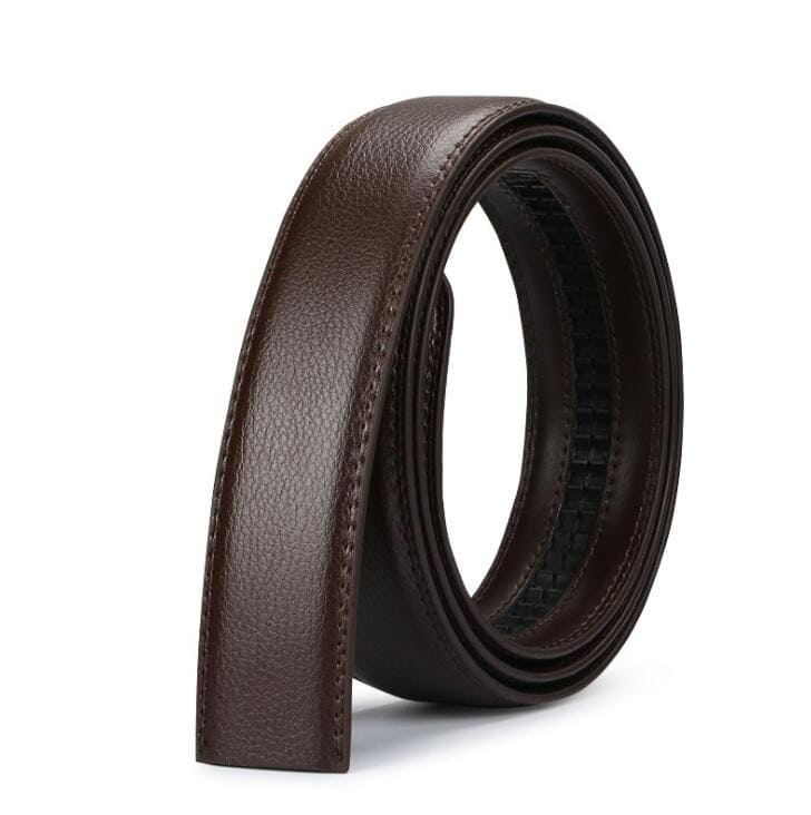 Cinto Sem Fivela Masculino Couro Ecológico Casual