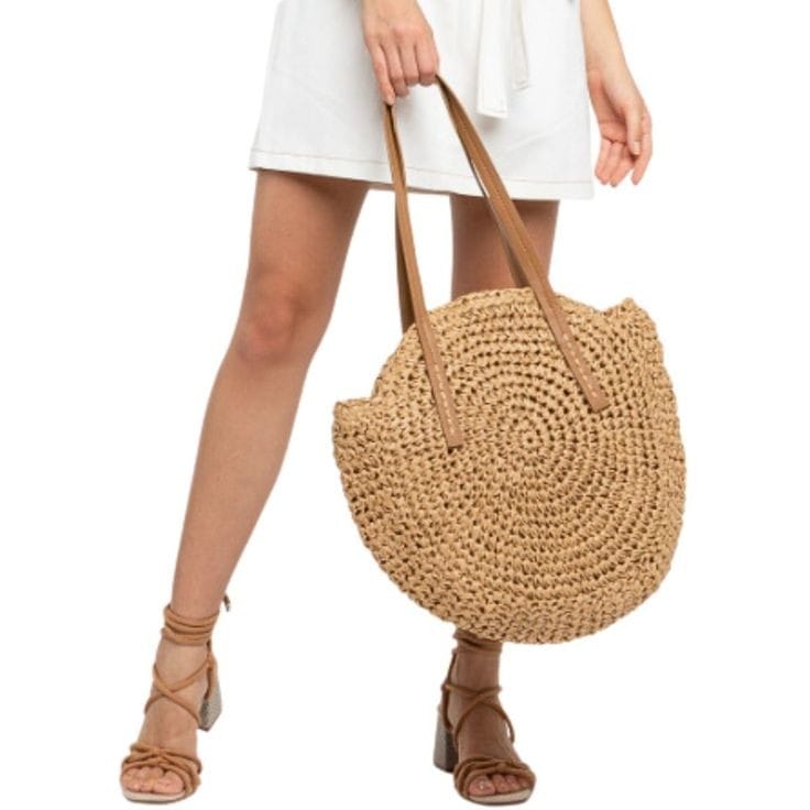 Bolsa de Ombro Palha