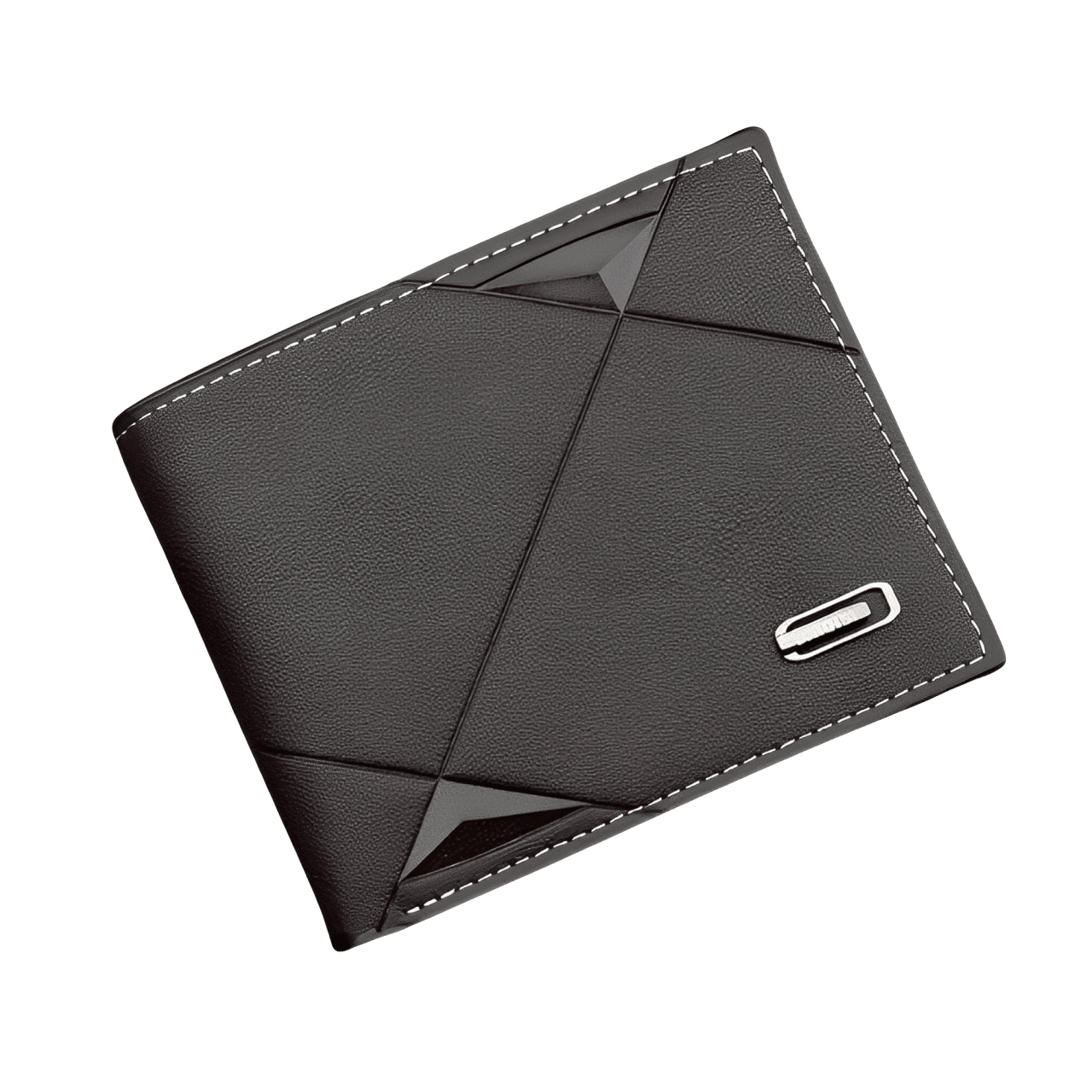 Carteira Bifold De Couro