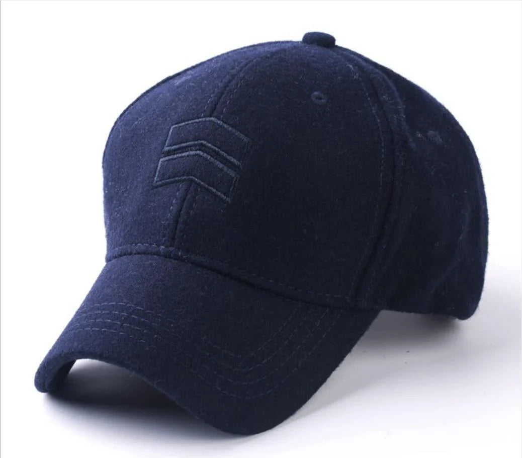 Boné de Lã Masculino Plus Size para Inverno