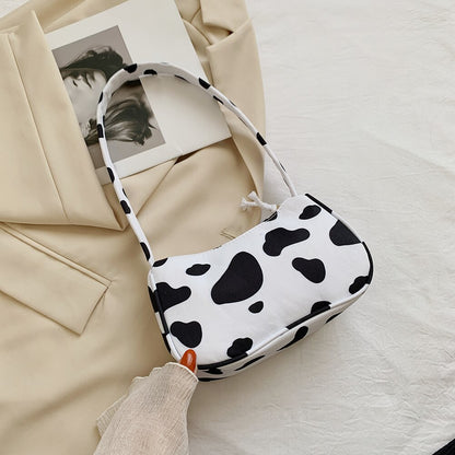 Bolsa Feminina de Ombro Vaca