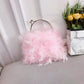 Bag de Plumas com Alça de Corrente