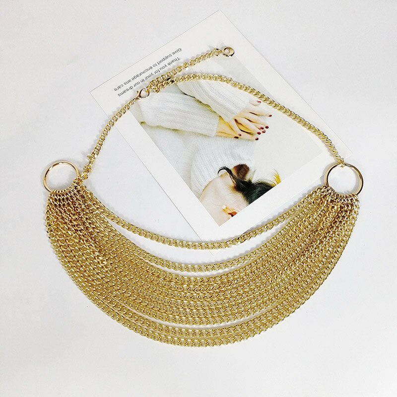 Cinto Feminino de Corrente Fashion