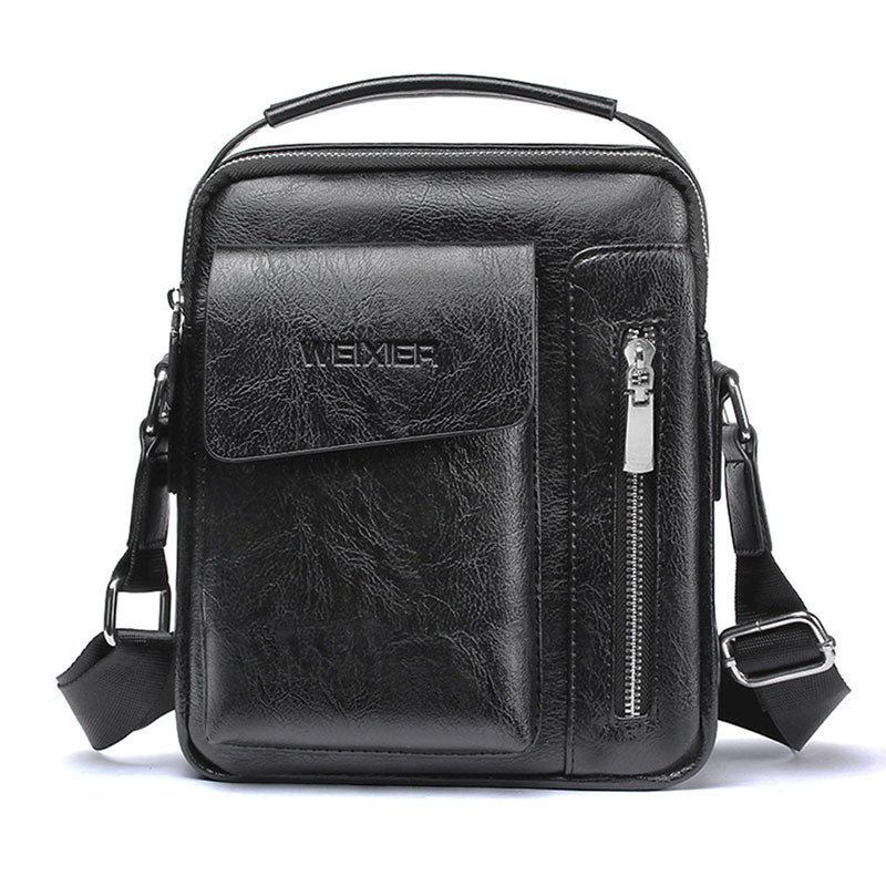 Bolsa Social Transversal de Couro