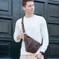 Bolsa Elegante transversal de Couro