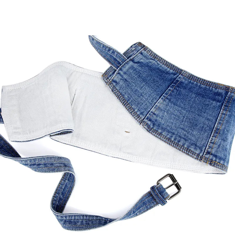 Cinto Corset Jeans Y2K Punk