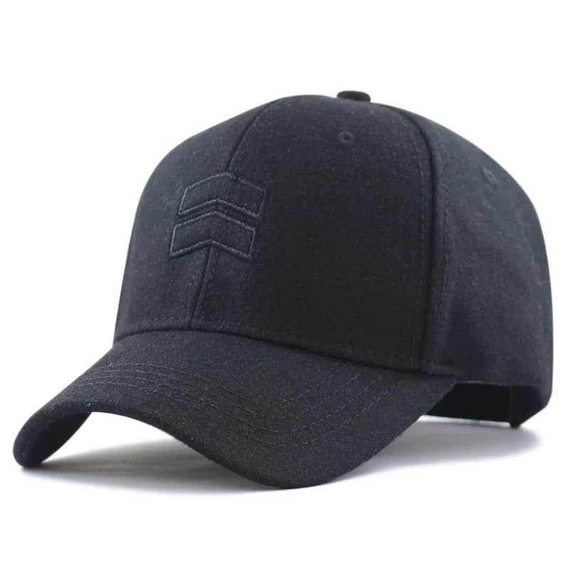 Boné de Lã Masculino Plus Size para Inverno