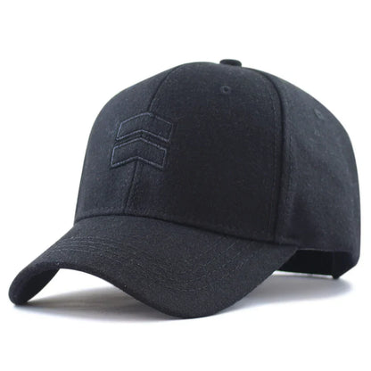 Boné de Lã Masculino Plus Size para Inverno