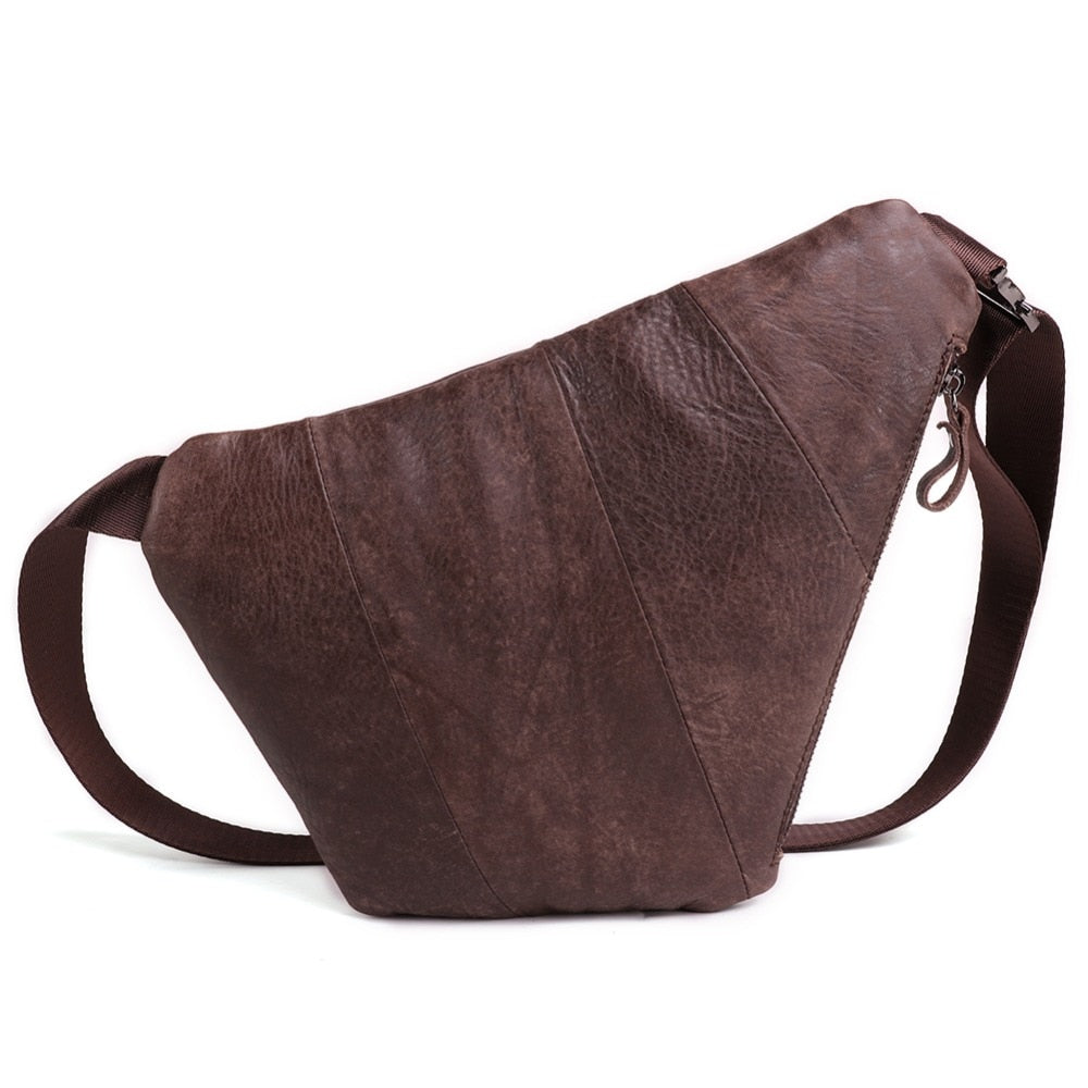 Bolsa Elegante transversal de Couro