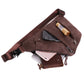 Bolsa Elegante transversal de Couro