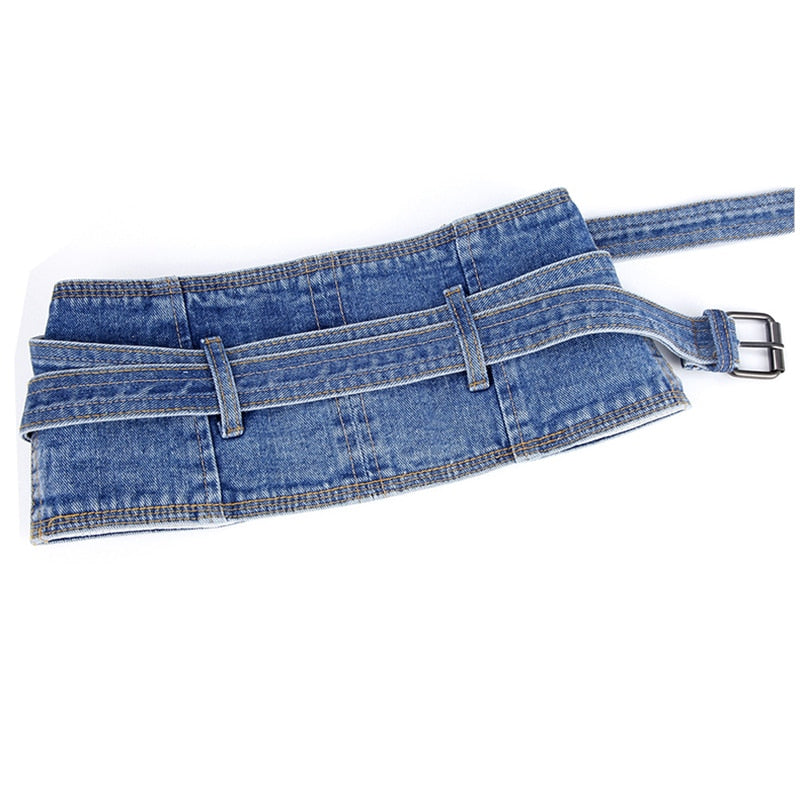 Cinto Corset Jeans Y2K Punk