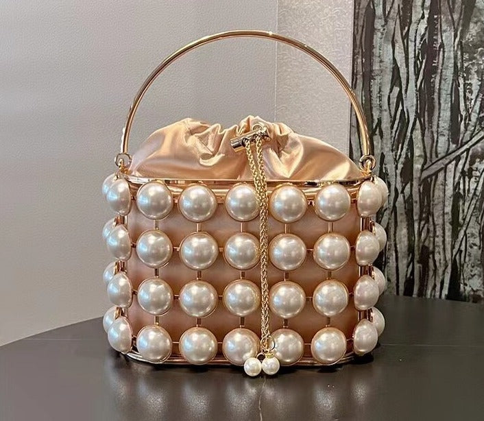 Bag de Balde Strass e Perola