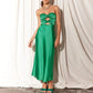  Vestido Longo de Cetim