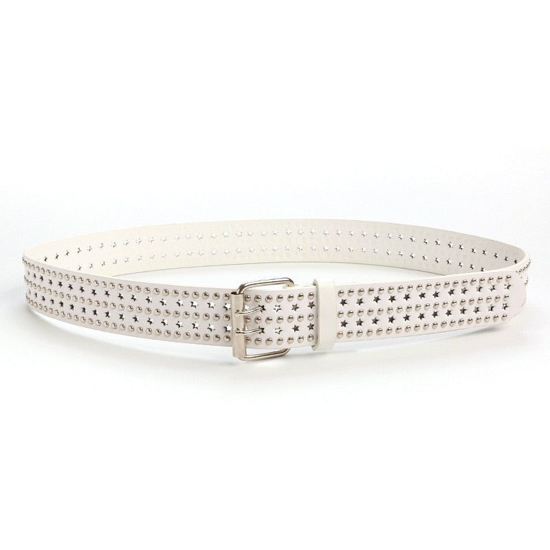 Cinto Feminino de Rebite Vintage