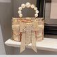 Bolsa de Balde Strass e Perola