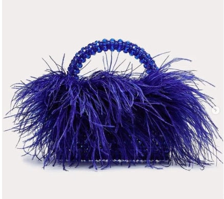  Bolsa Miçangas e Plumas