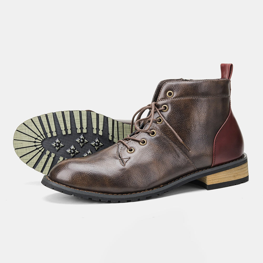 Bota Masculina Americana Retrô