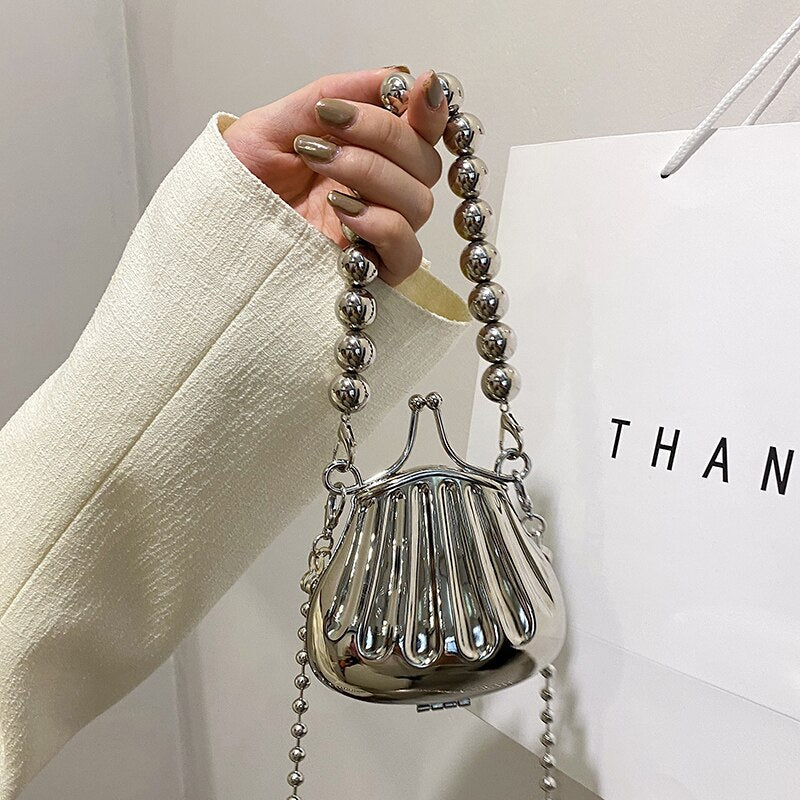 Bolsa em Metal Concha