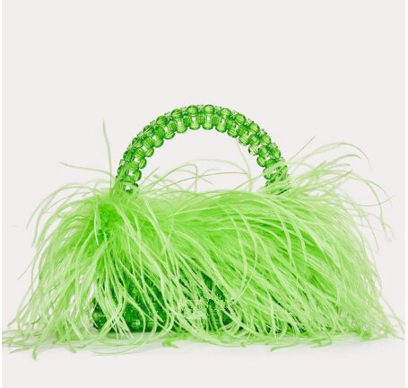  Bolsa Miçangas e Plumas
