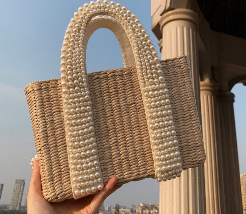  Bolsa de Palha Perola