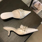 Mule com Fivela Salto Fino