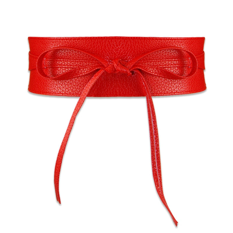 Cinto  Largo  Vermelho