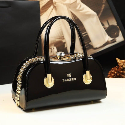 Bolsa Feminina Tiracolo Envernizada
