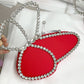 Bolsa Borboleta Strass