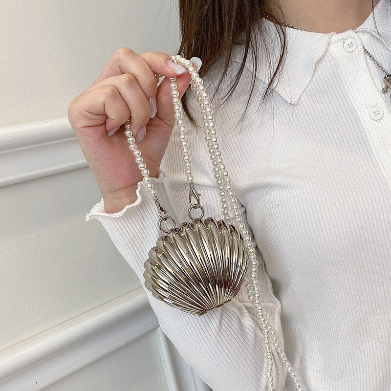 Bolsa em Metal Concha