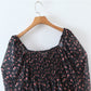 Vestido Chiffon com Babados