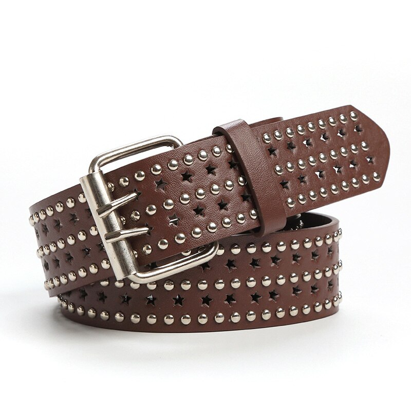 Cinto Feminino de Rebite Vintage