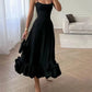   Vestido Maxi Plissado