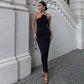  Vestido Maxi Floral Franzidos