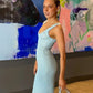 Vestido Maxi Lantejoula