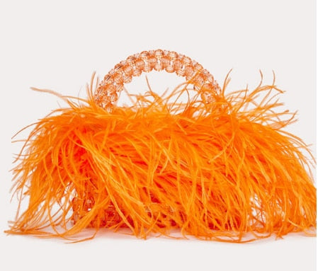  Bolsa Miçangas e Plumas