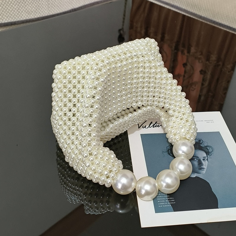  Bolsa Feminina de Pérolas
