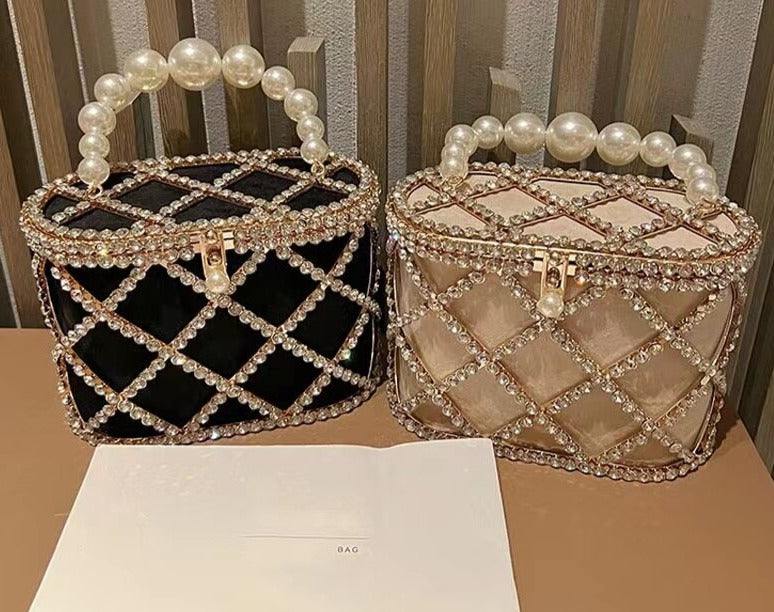 Bag de Balde Strass e Perola
