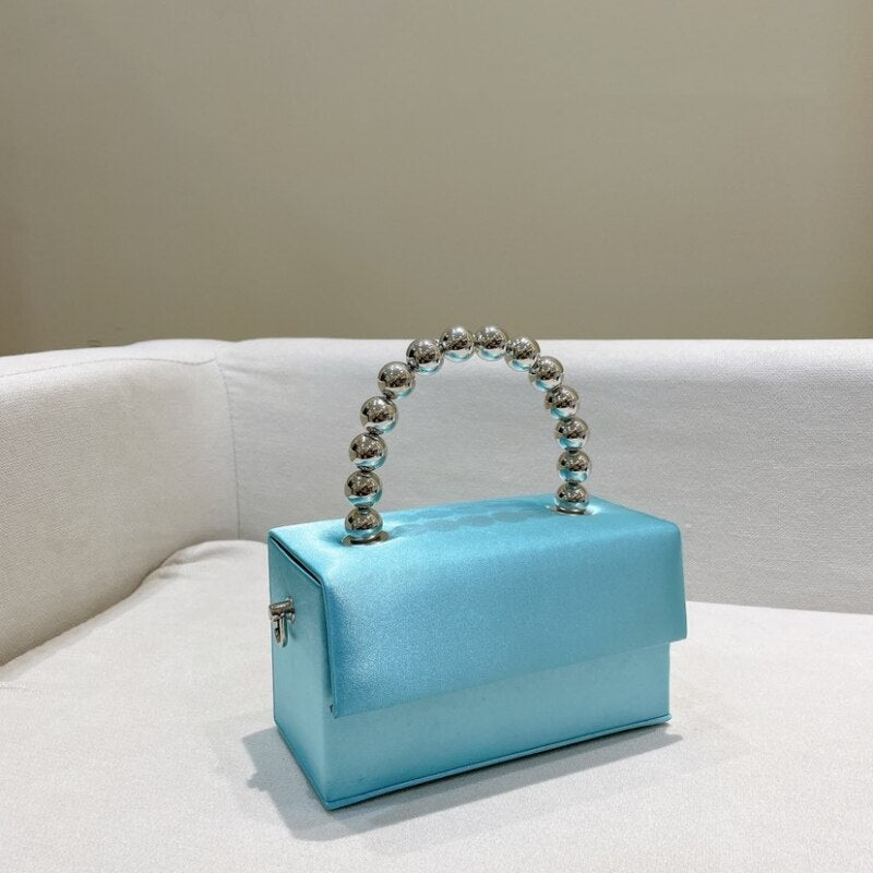Mini Bolsa Strass Laço