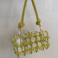 Clutch Acrílica Diamante Transparente