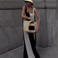Vestido Longo Listrado