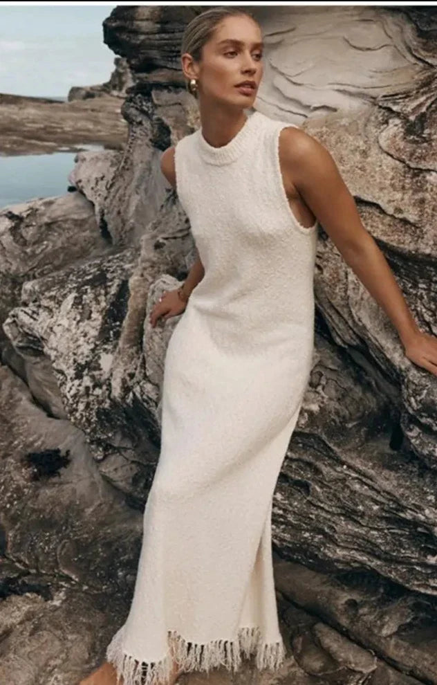 Vestido Maxi Trico