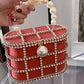Bolsa de Balde Strass e Perola