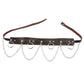 Cinto Feminino com Corrente Punk
