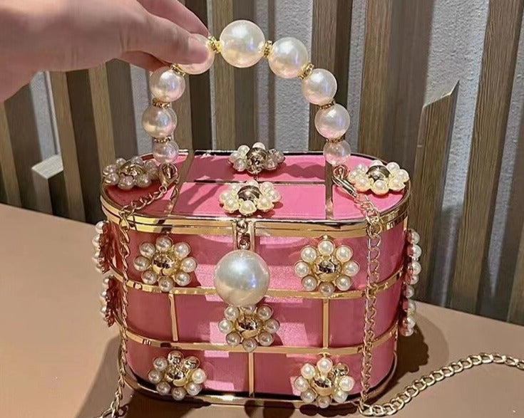 Bag de Balde Strass e Perola