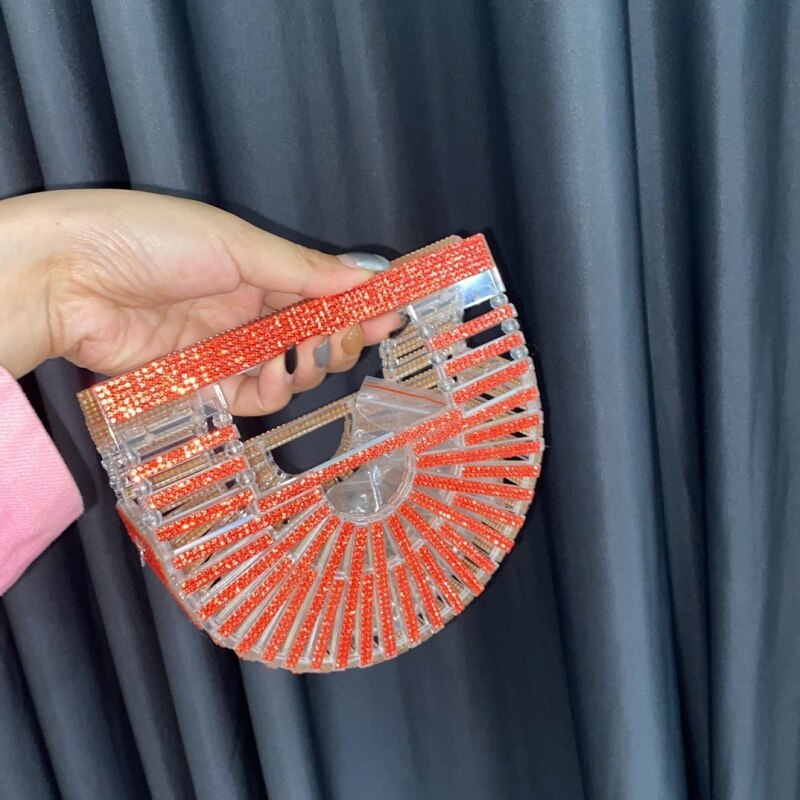 Clutch Gaia Arco Acrilico