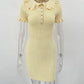 Vestido Gola Polo Vintage